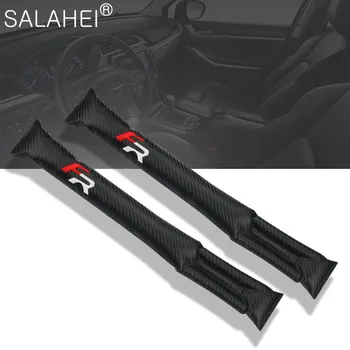 

1Pcs Car Seat Cushion Crevice Gap Stopper Leakproof Protector Cover For Seat FR leon ibiza Altea Alhambra Emblem Car Accessories