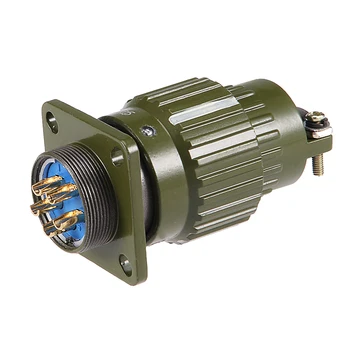 

uxcell Aviation Connector 20mm 5P 25A 250V Y2M-5 Waterproof Male Wire Panel Power Chassis Metal Fittings Connector Aviation