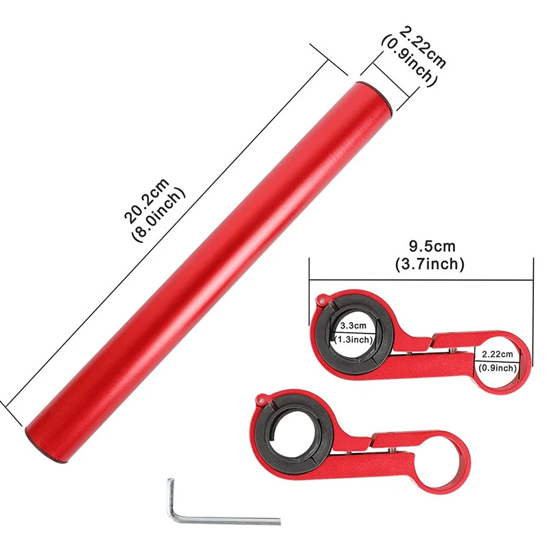 Extension De Guidon 2 PièCes Augmentation De L'Espace De Barre D