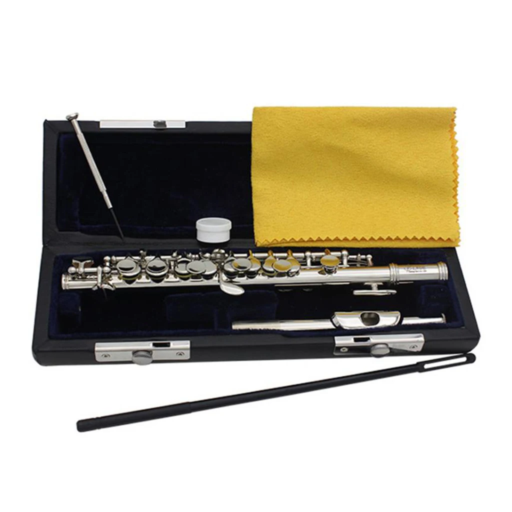 Cupronickel Tube C Key Piccolo With Storage Case Screwdriver 