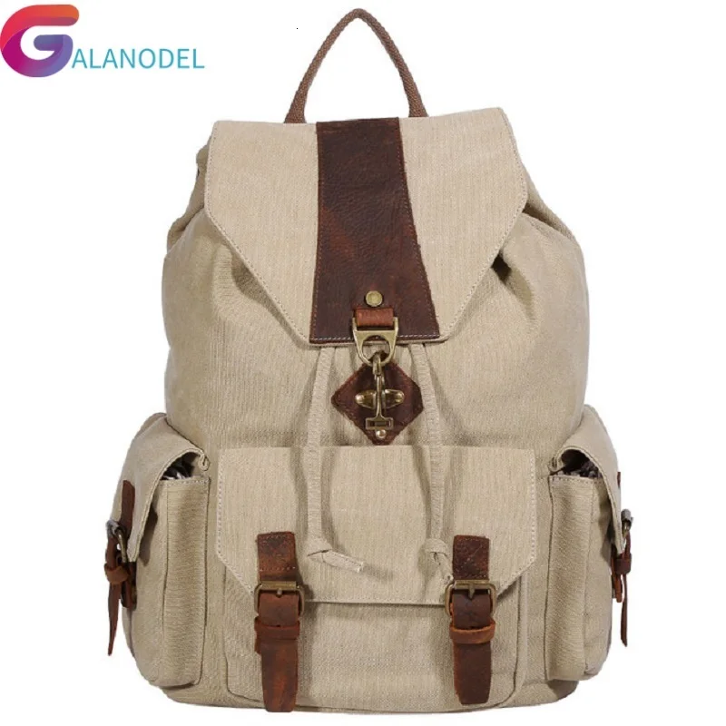 

Leather Fashion Male Backpack M249 Military Canvas Backpack Men Backpack Women School Backpack School Bagpack Rucksack Mochila