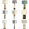 American Luxury Table Lamp Marble Table Lights Post-modern Simple Living Room Designer Model Room Bedside Lamp Home Deco  Lamp 2