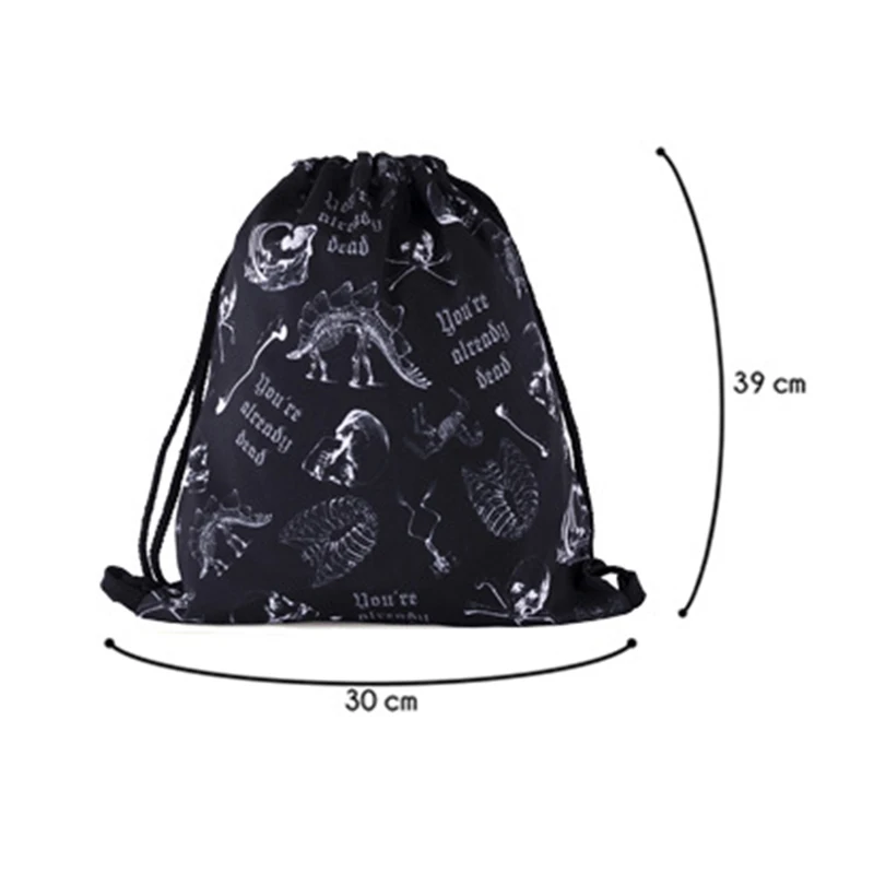 Женский рюкзак с геометрическим рисунком 3D Динозавр Печать Путешествия ...