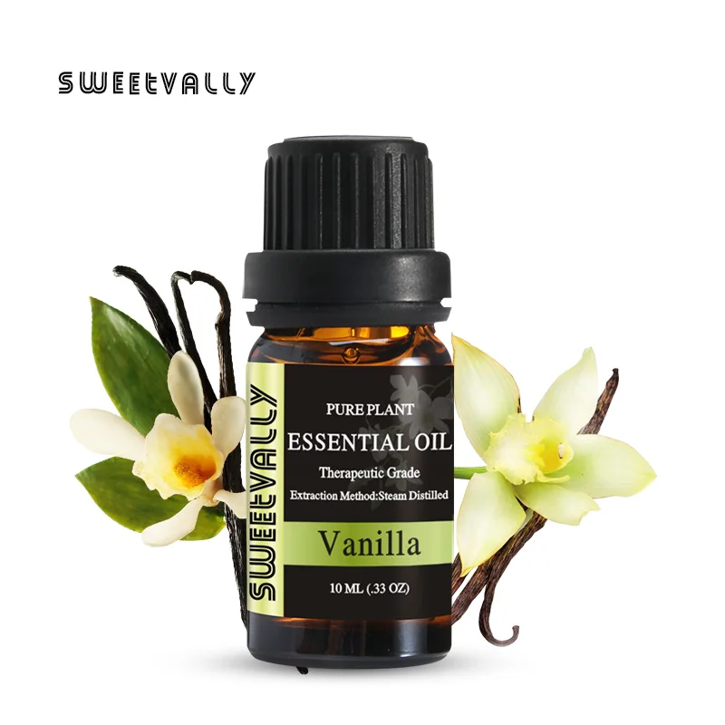 Sweetvally 7 шт. натуральное эфирное масло 10 мл эффективно снимает боль стабильное настроение питает кожу чистое растительное масло Basil массажное масло