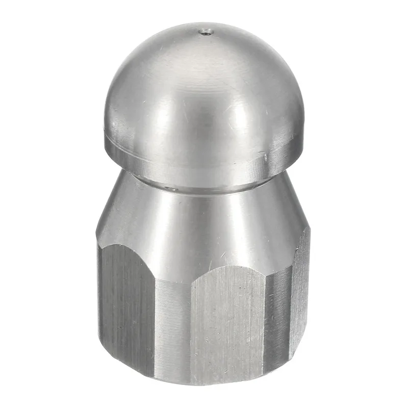 Нержавеющая сталь 1/2F Канализационное чистящее средство для слива трубопровод Jetter вращающийся пульверизатор 5 струйный Чистка канализации