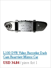 New V35 DVR видеорегистратор зеркало заднего вида Автомобильная камера водонепроницаемая камера заднего вида g-сенсор