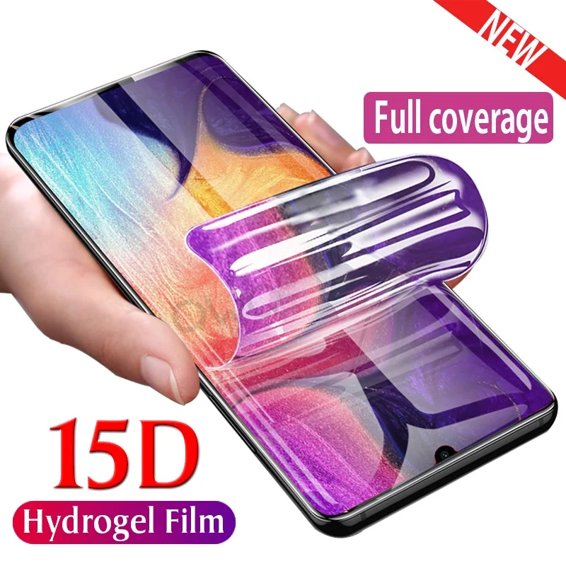 Защитная пленка для Ulefone Note 7/7P прозрачная Гидрогелевая с полным покрытием экрана