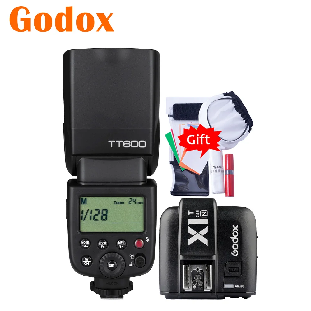 Godox Thinklite TT600 2.4G Wireless X1T N Transmitter Speedlite Camera