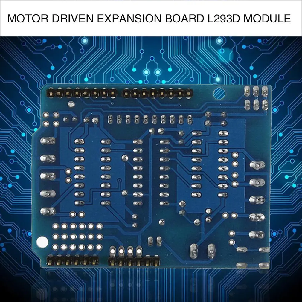 L293D Плата расширения привода двигателя для Arduino Duemilanove Mega Uno Плата расширения привода двигателя