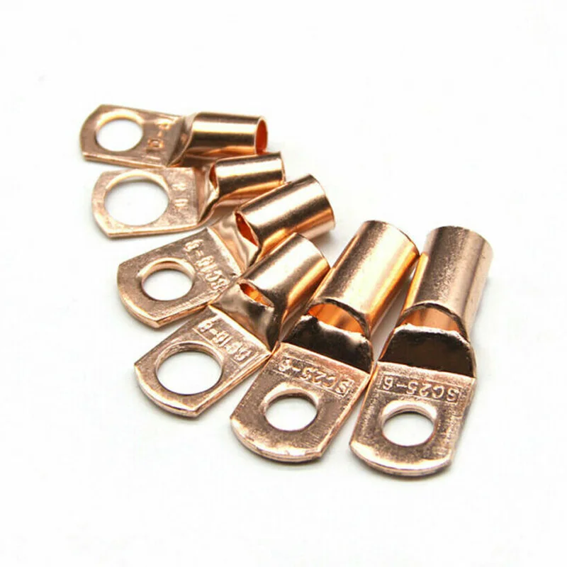 

Copper Cable Lugs Crimp Terminal Wire Connector Heat Shrink Tubing Assortment