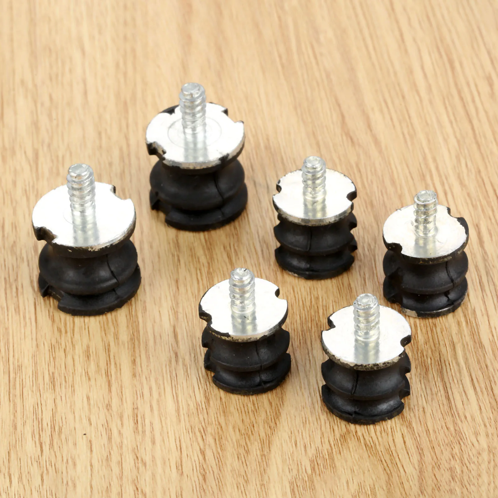 6Pcs/set 61 66 133 136 Chainsaw AV Buffer Fit For Husqvarnaa 61 66 133 136 141 266 268 272 Chainsaw Parts Garden Power Tools