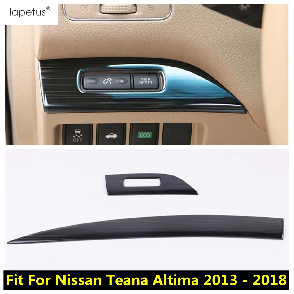 Аксессуары Lapetus для Nissan Teana Altima 2013 2018 средний контрольный одометр литьевая крышка