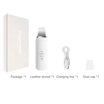 

Ultrasonic Skin Scrubber Face Cleanser Blackhead Acne Removal Facial Spa Vibration Massager Ultrasound Peeling Tools