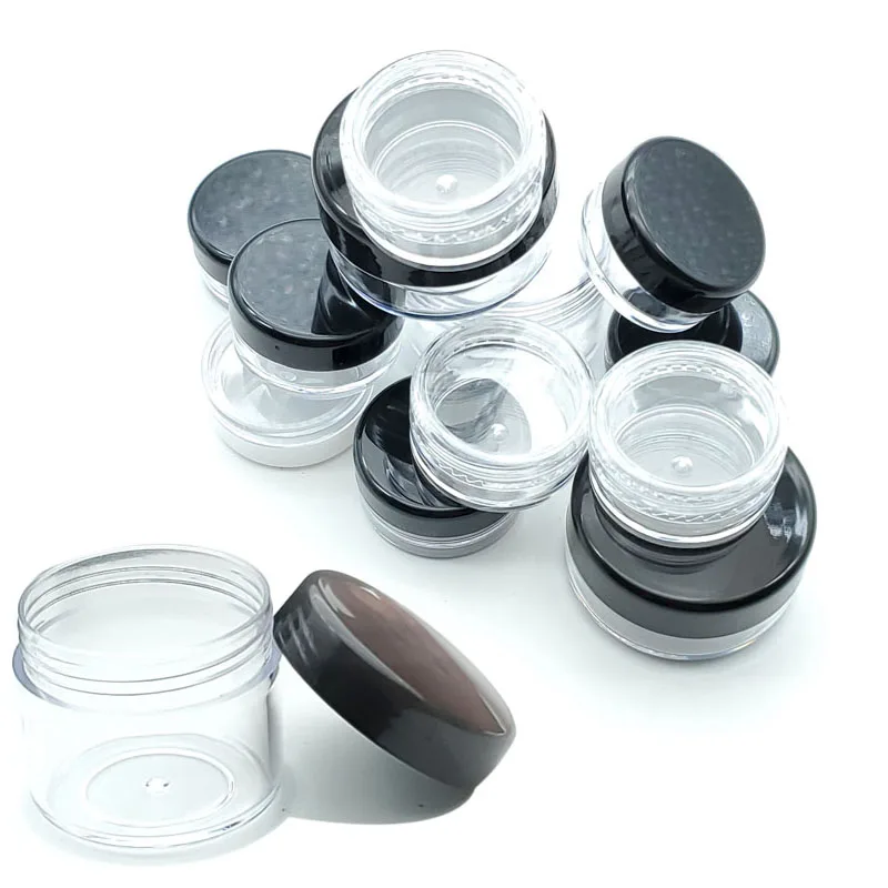 

5PCS Plastic Jar Cosmetic Box 2 g 3 g 5 g 10 g 15 g 20 g Cream Lip Balm Container Jar, Cosmetic Packaging Jar, Cream Jar,