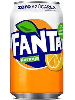 

Refresco De Naranja Fanta Zero 1 Lata 33 cl