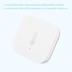 Aqara – capteur Intelligent de température et d'humidité, wi fi, alarme en temps réel, contrôle Via application, pour maison intelligente 