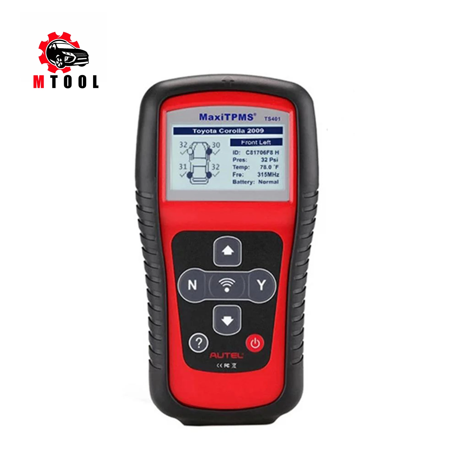 Autel MaxiTPMS TS401 система мониторинга давления в шинах OBD2 TPMS диагностический сканер