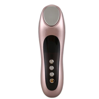 

Gold Portable Handhold Hot Cold Hammer Ultrasonic Ion Facial Beauty Massager Rechargeable Skin Care Beauty InstrumentFace Care T