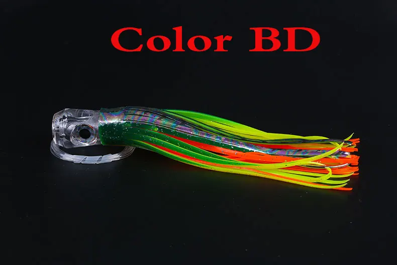 Новое поступление Lurekiller блесна игра приманка осьминог приманка 21 см 80 г морская наживка - Цвет: COLOR BD