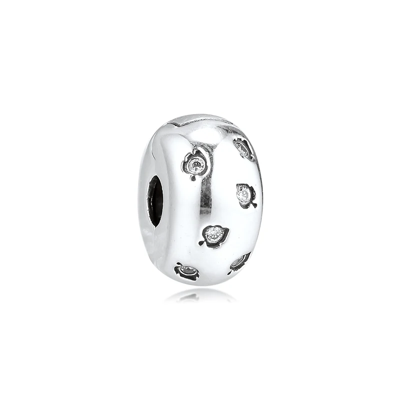 

Gift Beads 100% Real Silver 2021 Clip Girl Friends 925 Original DIY Beads Women Charms for Bracelets
