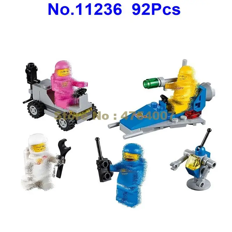 

11236 92pcs movie benny's space squad model building block 70841 Toy