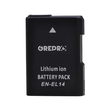 

1100mAh EN-EL14 EN-EL14A ENEL14 Li-ion Battery for Nikon EN EL14 EL14A P7800 P7700 P7000 D5600 D5300 D5200 D3500