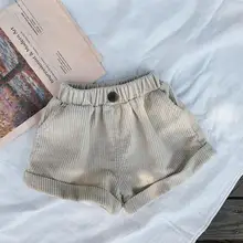 Г., новинка,, вельветовые шорты для девочек модные осенние шорты для девочек от 1 до 6 лет, HX945