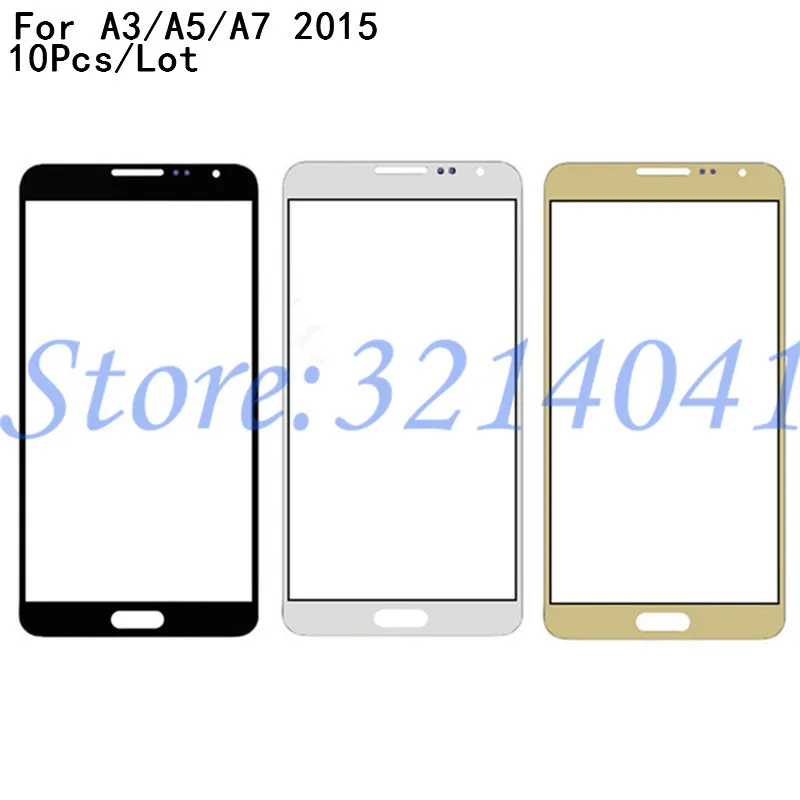 Сенсорный экран для Samsung Galaxy A3 A5 A7 2015 A300 A300F A500 A500F A700 A700F 10 шт./лот | Мобильные