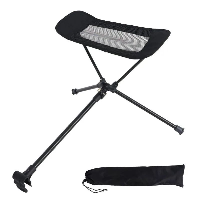 Portable Folding Camping Foot Stool Collapsible Outdoor Beach Chair For Hiking Picnic Fishing Chairs Seat Tools