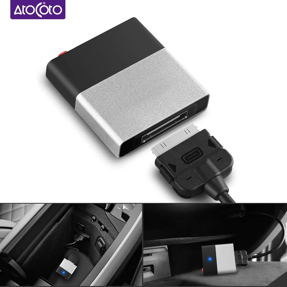 Bluetooth AUX кабель адаптер для Audi AMI MMI интерфейс Volkswagen MDI Airdual Mercedes с 30 контактным