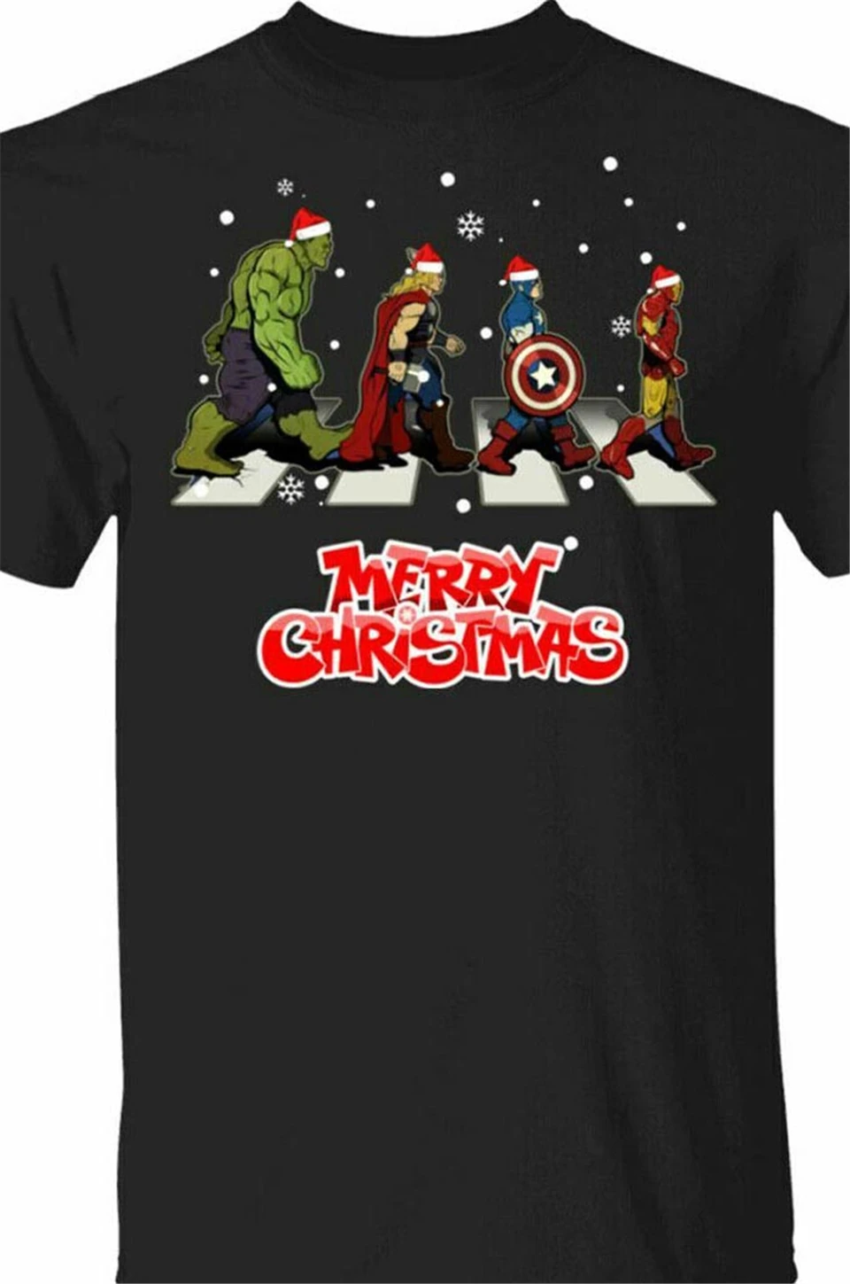 T Shirt Hulk Thor Iron Man 