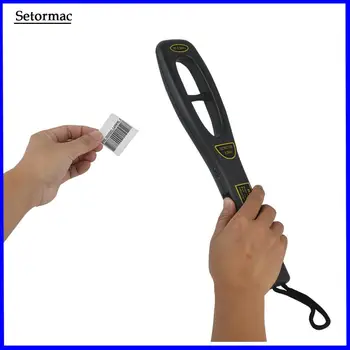 

Handheld Tag Detector RF8.2Mhz Anti Theft System Mini EAS Systems Shoplifting Prevention System Sound Light Alarm