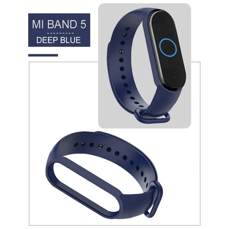 10Pcs/Pack Wrist Strap For Xiaomi Mi Band 5 6 Bracelet Silicone Strap MiBand  5 Bracelet For Xiaomi Mi band 5 4 3 Wristband Belt - AliExpress Consumer  Electronics