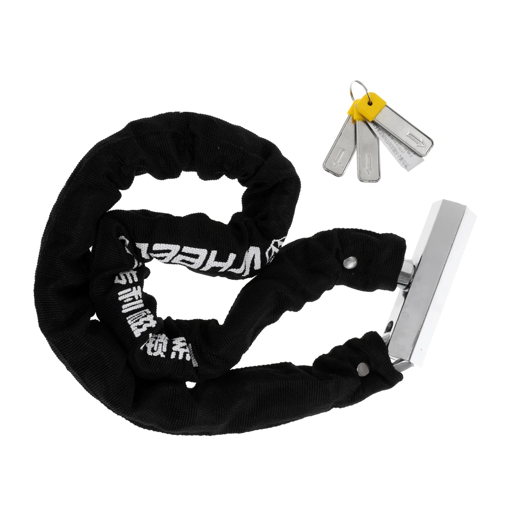 Universal Bicycle Motorbike Scooter Security Anti-Theft Magnetic Chain Lock