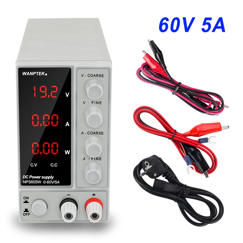 

Laboratory Power Supply Current Regulator Power Supply Adjustable Bench Source Digital Switched Source Voltage