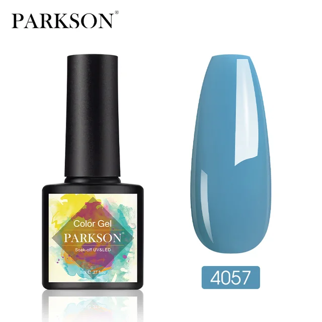 Parkson No Wipe Top Coat Base Coat Nail Gel polish Design Enhancer Varnish Semi Permanent Soak Off UV LED Nail Art Tool 4057
