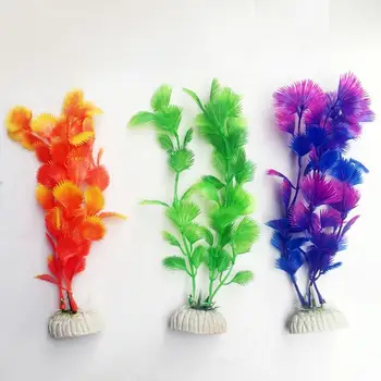

Artificial Green Seaweed Vivid Water Plants Plastic Fish Tank Plant Decorations for Flower Waterweeds Water Plants