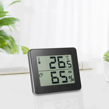 

Digital Thermometer Household High Accuracy Electronic Thermo-hygrometer Humidity Monitor Gauge 0 ℃ ~ 50℃ for Indoor Outdoor