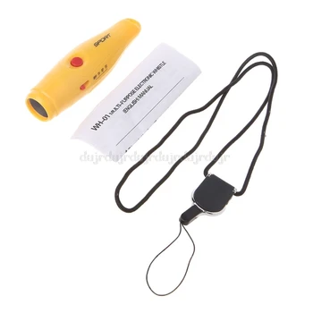 

Electronic Whistle Hand-Held Three Tone for Coach Sports Basketball with Laniard S24 19 dropship