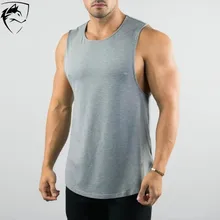 ALPHALETE тренажерные залы Стрингер одежда Бодибилдинг майка мужская майка для фитнеса майка без рукавов однотонная хлопковая майка