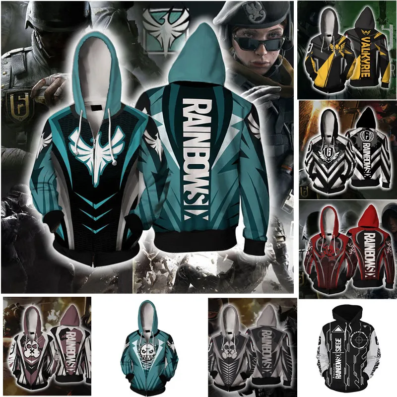 Мужская толстовка с капюшоном на молнии 3D-принтом | одежда