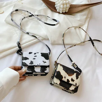 Najtaniej Wielofunkcyjne Kobiece Upominki świąteczne Moda Zwierząt Wzór PU Kobiet Torebki Crossbody Akrylowe Torby Na Ramię Z łańcuchem