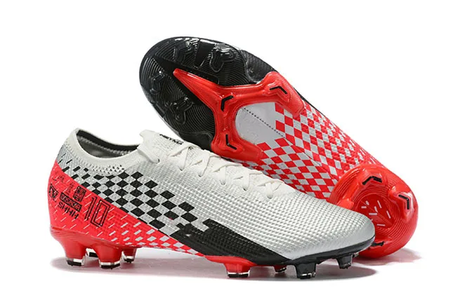 Superfly VI 360 Elite FG KJ 13s CR7 Роналду мужские высокие футбольные бутсы 13 низкие футбольные бутсы Бутсы Размер 39-45