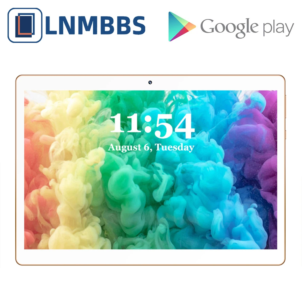 LNMBBS K107 tablet 10.1 inch 3G Phone Call tablets Android 7.0 Octa Core 4G RAM 64G ROM Phablet WiFi Bluetooth GPS IPS Tablet PC