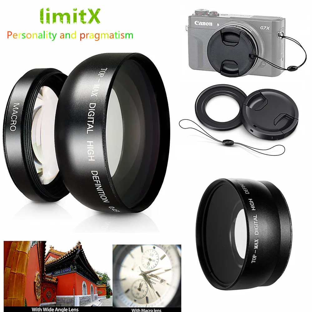 045XHDSuperWideAngleLenswithMacroandAdapterRingCapKeeper