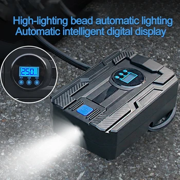 

Air Pump Electric Portable Quick Fill Car Tires Bike Practical Inflator 12V Multifunctional Football Motocycle Home