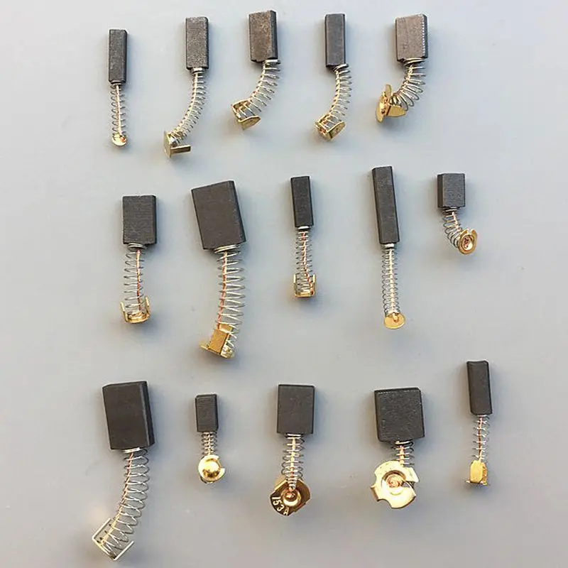 

30 Sizes Vacuum Cleaner Carbon Brush Spring for Cutting Machine Angle Grinder Polisher Electric Hand Drill Brush Replace