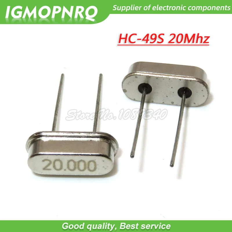 10pcs HC 49S 20MHz 20.000 MHZ HC49S 20M 20ppm 20pF ควอตซ์ IGMOPNRQ|วงจร ...