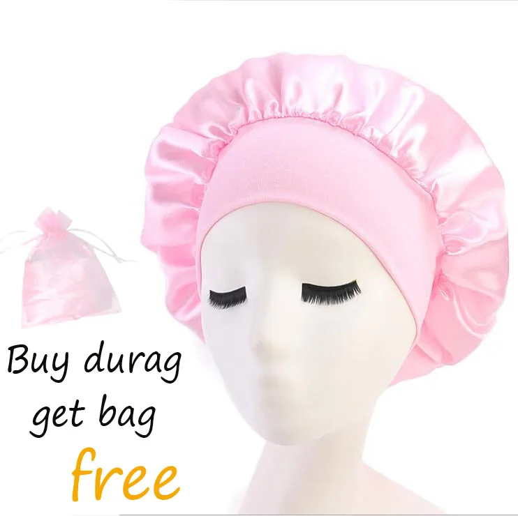 

2021 оптовая продажа, Розовая широкая лента, атласная шляпа для волос на заказ, головной убор для сна