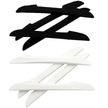 

4Pcs Silicone Solid Color Car Door Anti-Scratch Protection Bumper Strip Decor